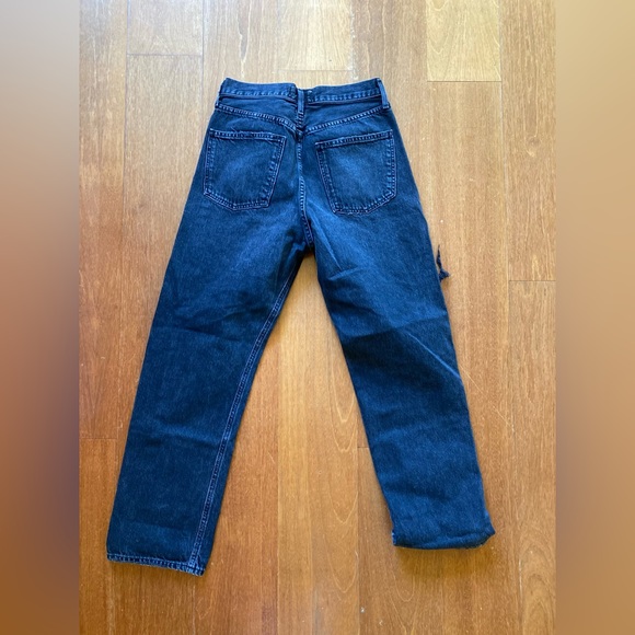 AGOLDE size 26 90’s jean black wash - Picture 5 of 9